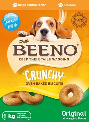 Beeno Crunchy Biscuits Original Crunchy Oval 1KG