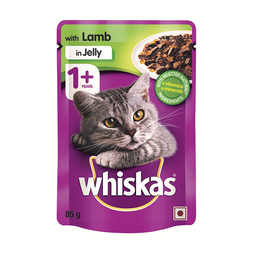 WHISKAS Adult - Lamb in Jelly – 85g Singles
